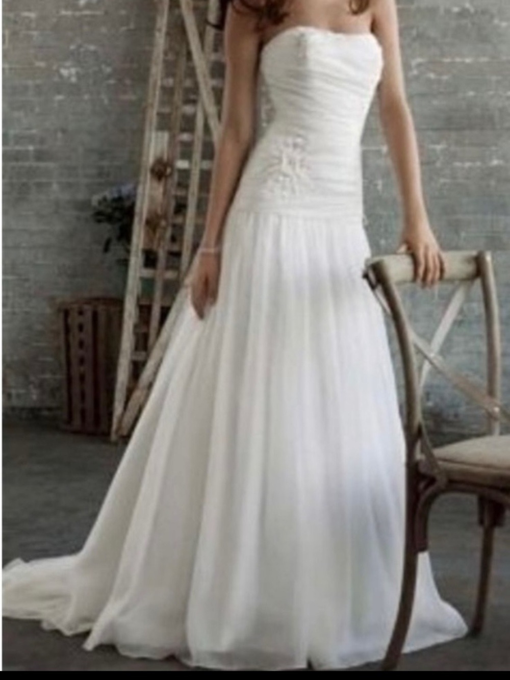 GALINA Organza Wedding Gown